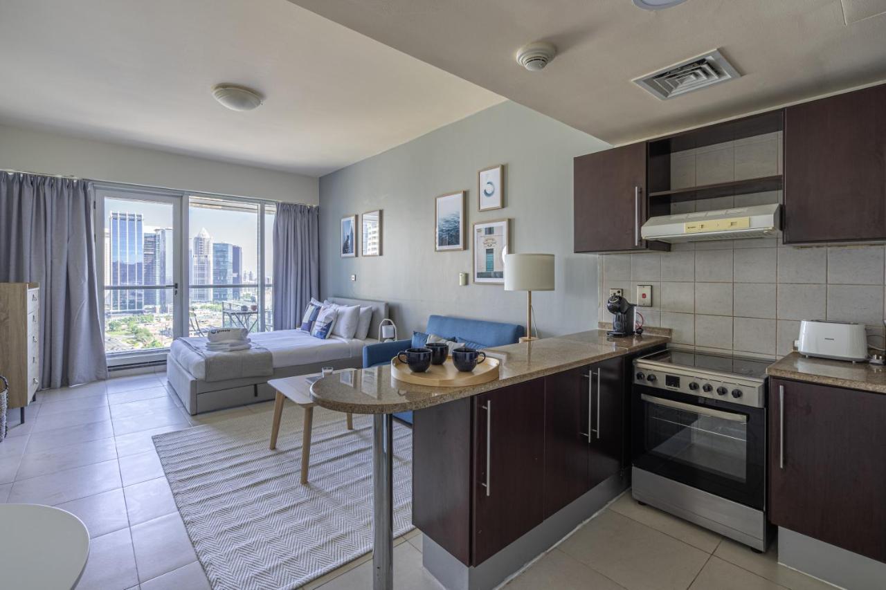 Higuests - Modern Studio With Incredible City Skyline View Dubai Luaran gambar