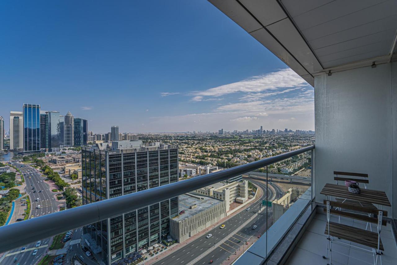 Higuests - Modern Studio With Incredible City Skyline View Dubai Luaran gambar