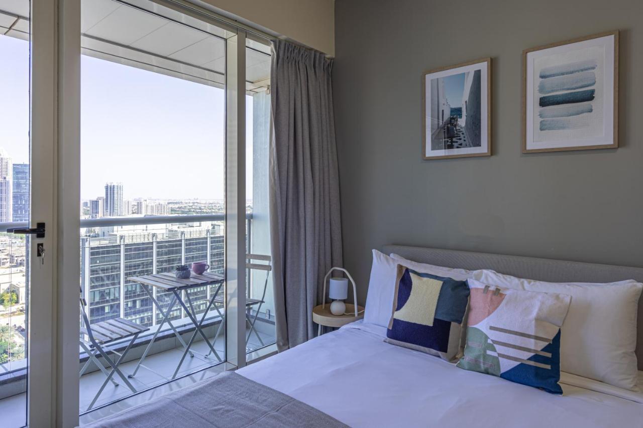 Higuests - Modern Studio With Incredible City Skyline View Dubai Luaran gambar