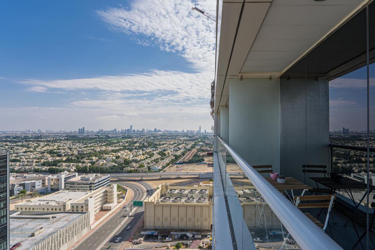 Higuests - Modern Studio With Incredible City Skyline View Dubai Luaran gambar